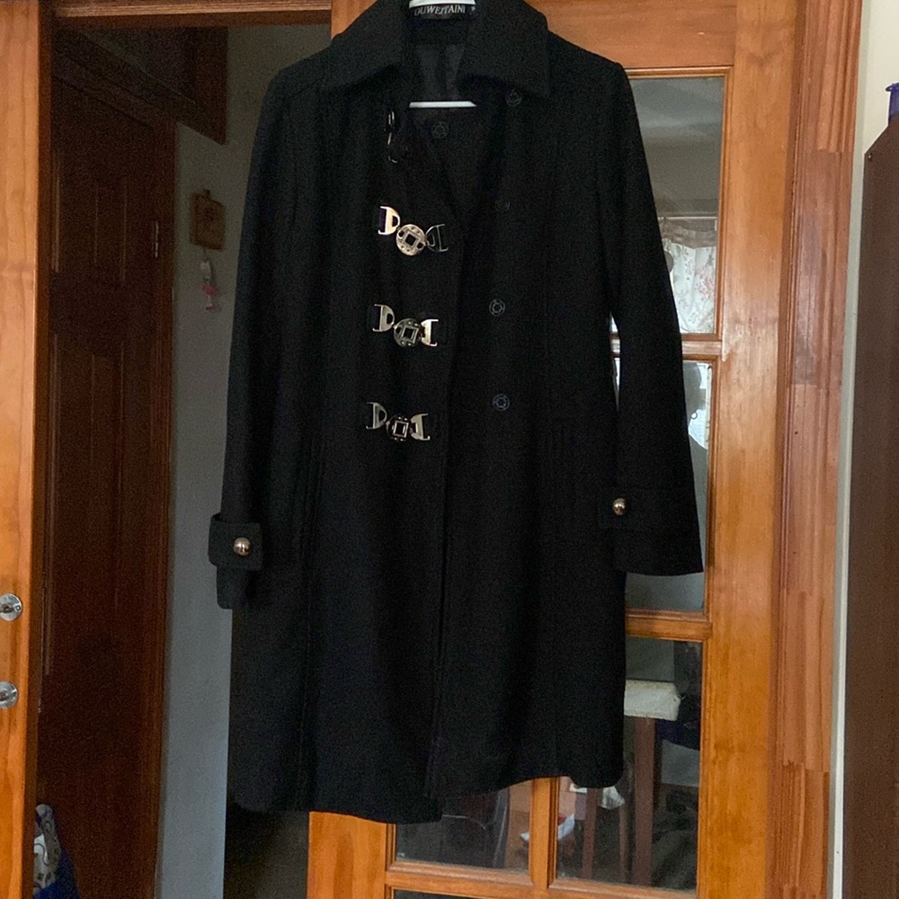 Black trench coat
